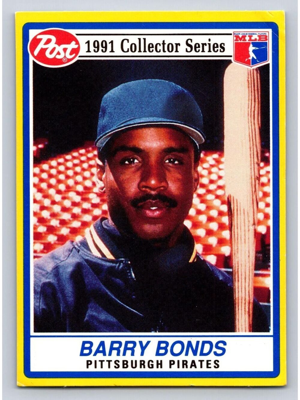 1991 Post Cereal #21 Barry Bonds Baseball Card